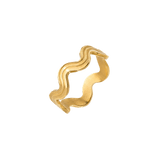Wave after Wave Anello Oro