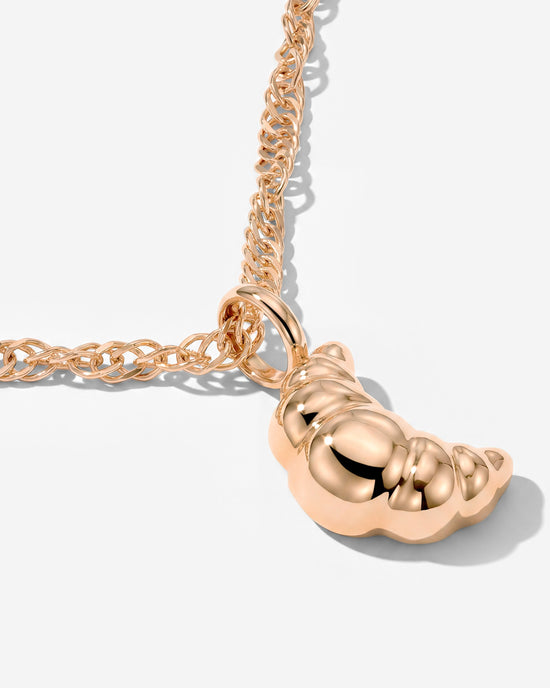 Croissant Collana Oro Rosa