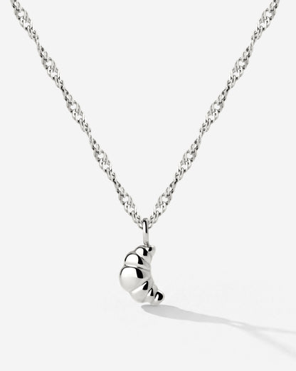 Croissant Collana Argento