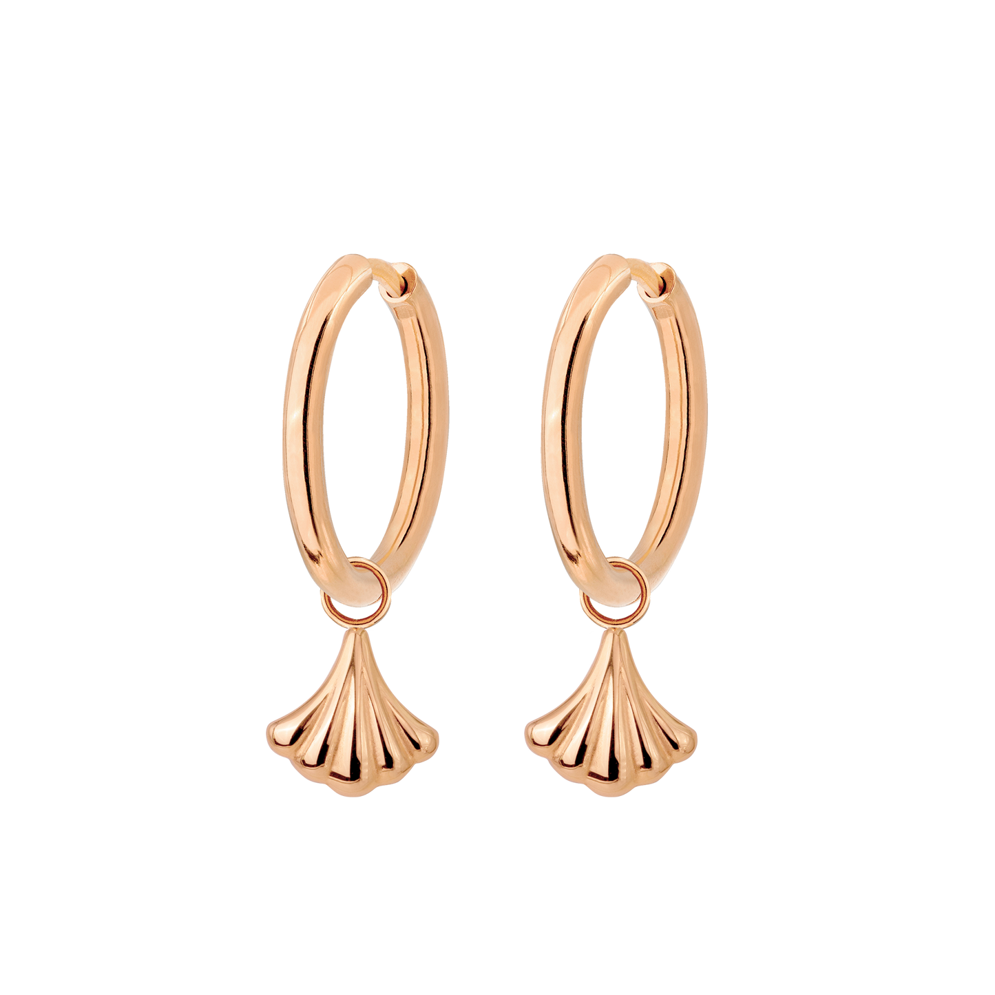 Forever Yours Hoop Set Medium Oro Rosa