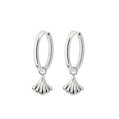 Forever Yours Hoop Set Medium Argento
