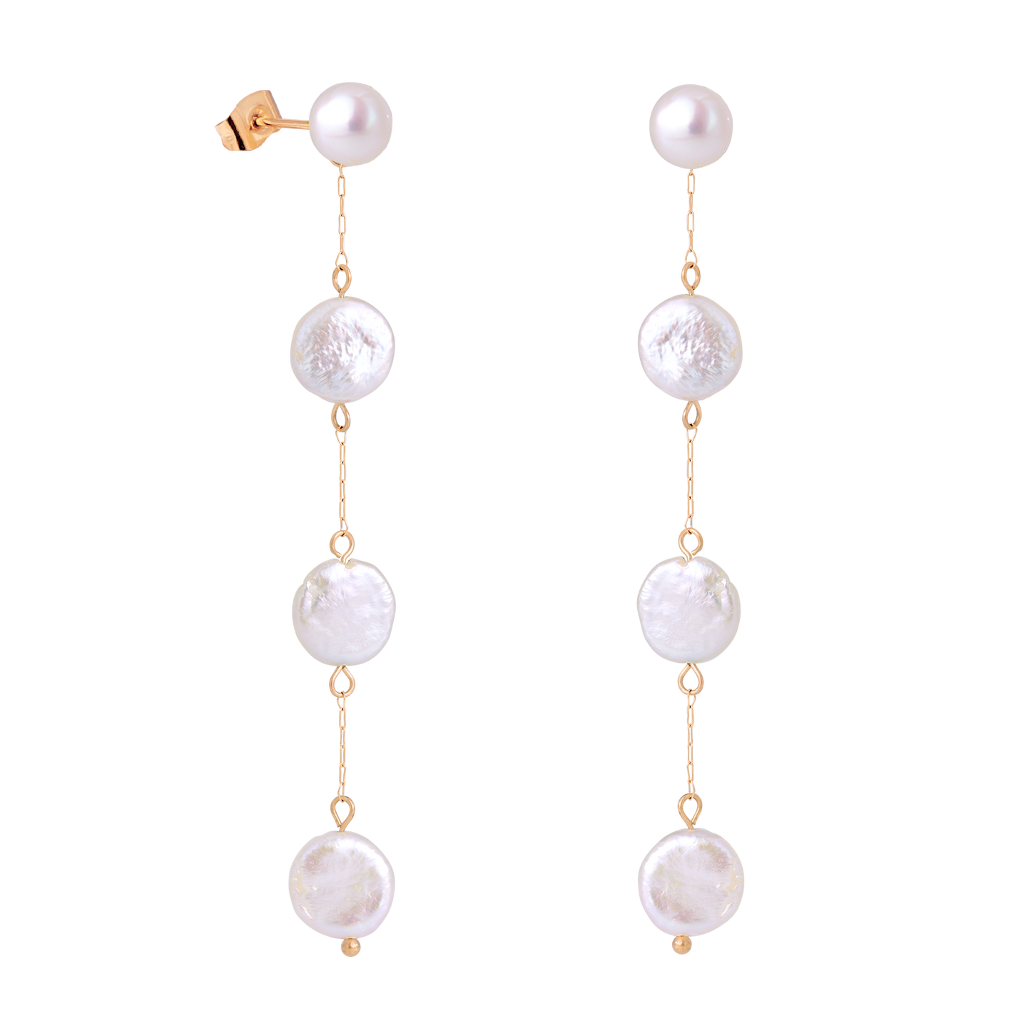 Pure Love Pearl Orecchini Oro Rosa