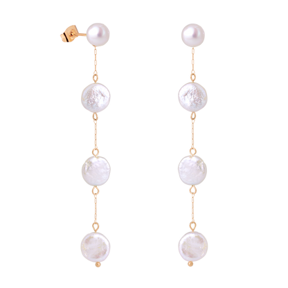 Pure Love Pearl Orecchini Oro Rosa