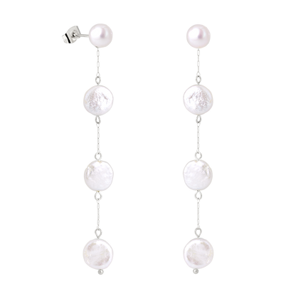 Pure Love Pearl Orecchini Argento