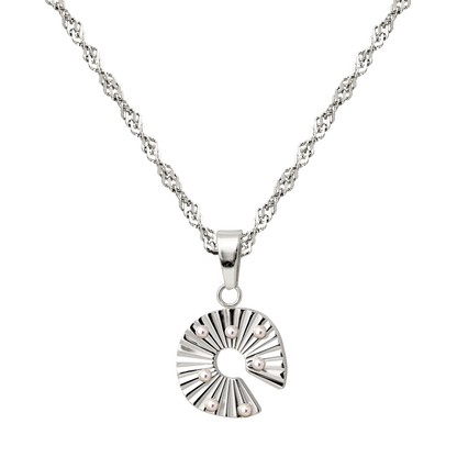 Sparkling Donut Collana Argento