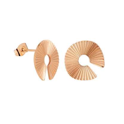 Sparkling Donut Orecchini Oro Rosa