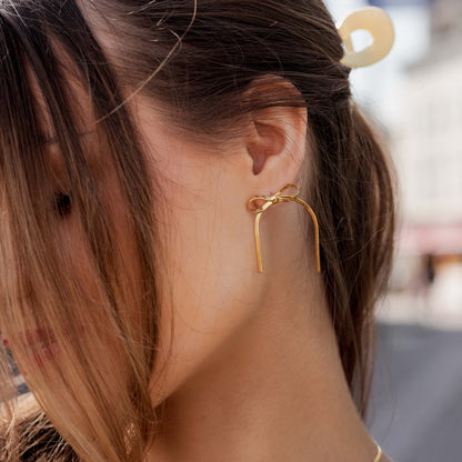 Sweet Bow Orecchini Oro