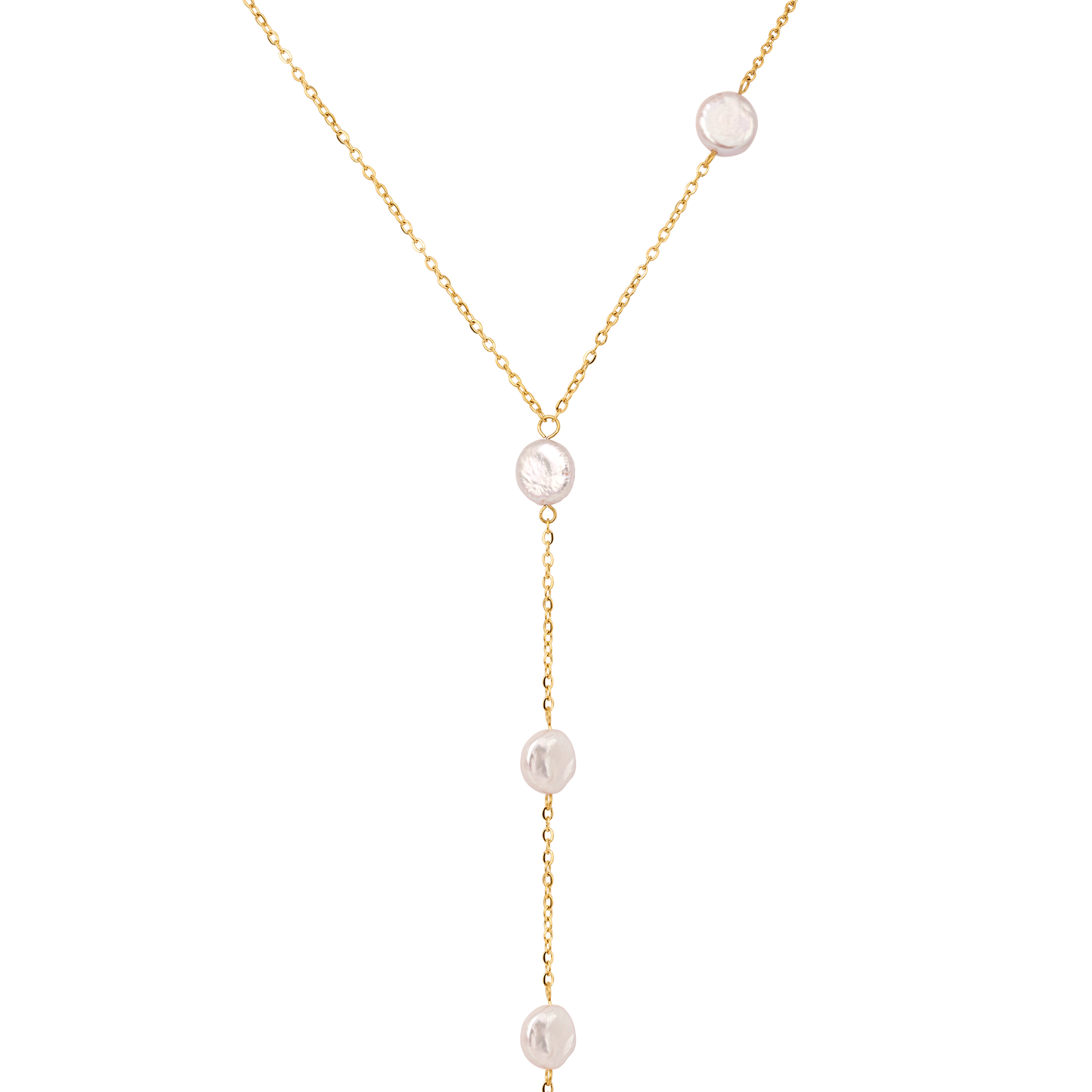 Timeless Pearl Y-Collana Oro