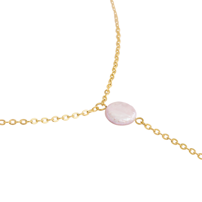 Timeless Pearl Y-Collana Oro
