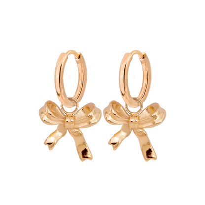 Pretty Ribbon Hoop Set Small Oro Rosa