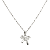 Pretty Ribbon Collana Argento