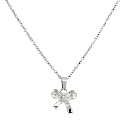 Pretty Ribbon Collana Argento
