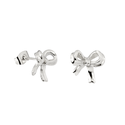 Pretty Ribbon Orecchini Argento