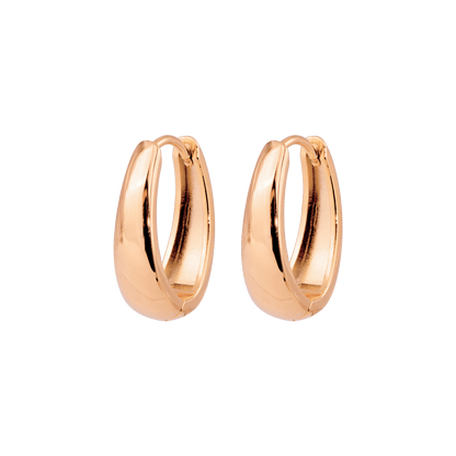 Seeker Hoops Oro Rosa