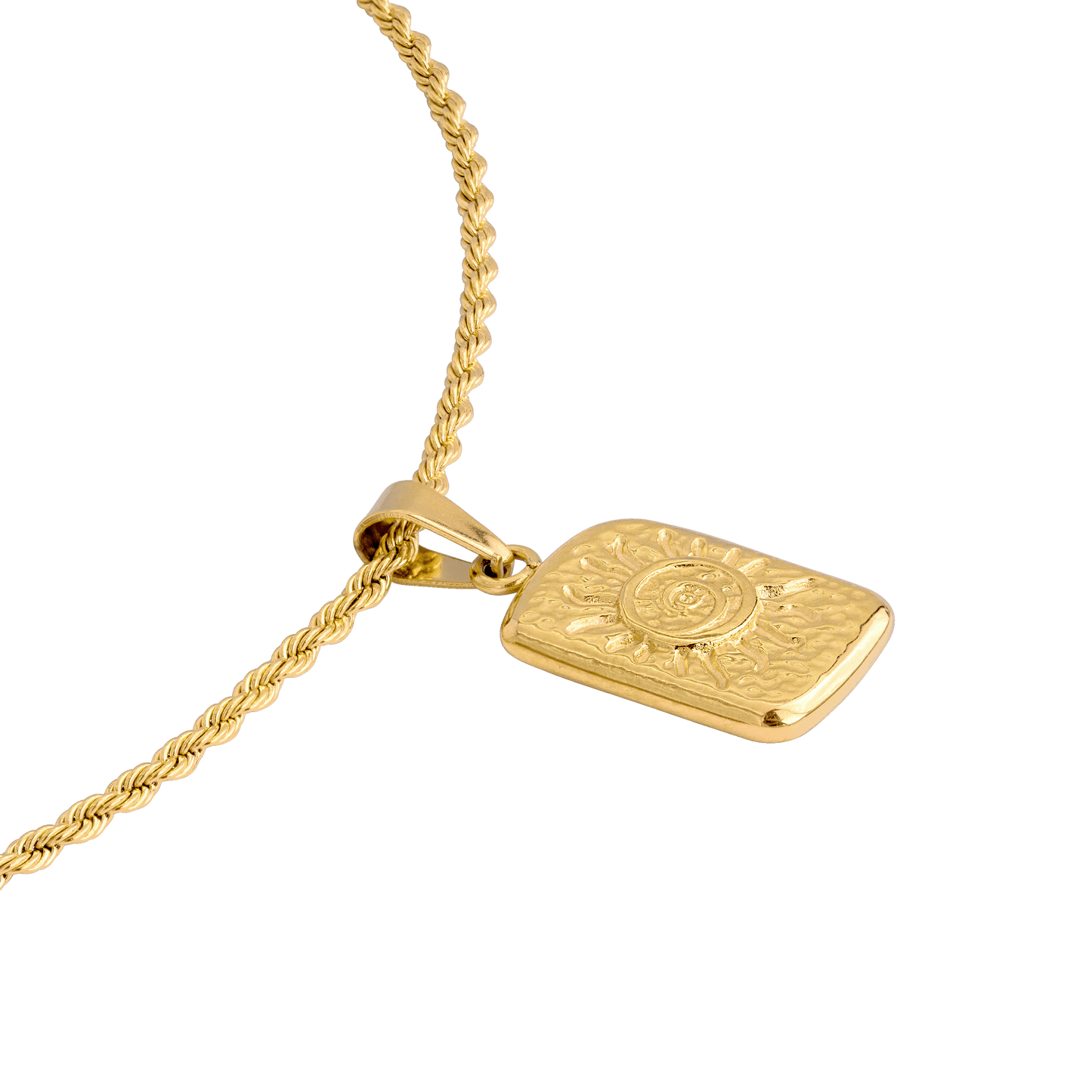 Sun Lover Pendant Collana Oro