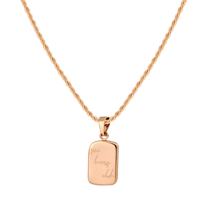 Sun Lover Pendant Collana Oro Rosa