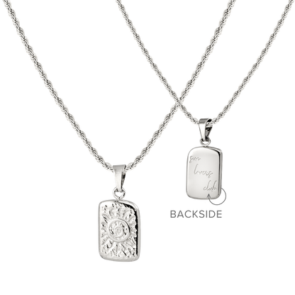Sun Lover Pendant Collana Argento