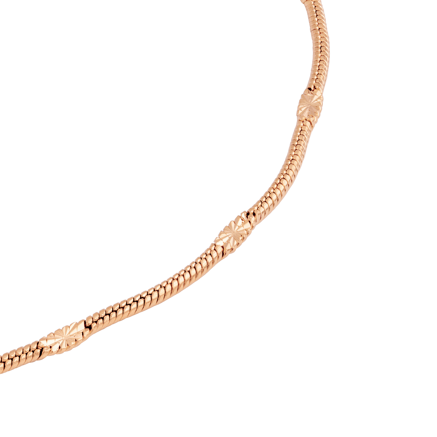Sun Ray Collana Oro Rosa