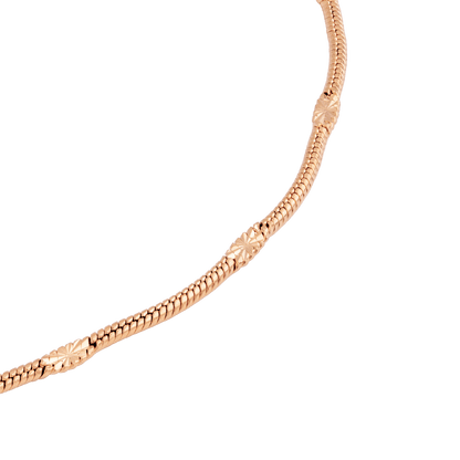 Sun Ray Collana Oro Rosa