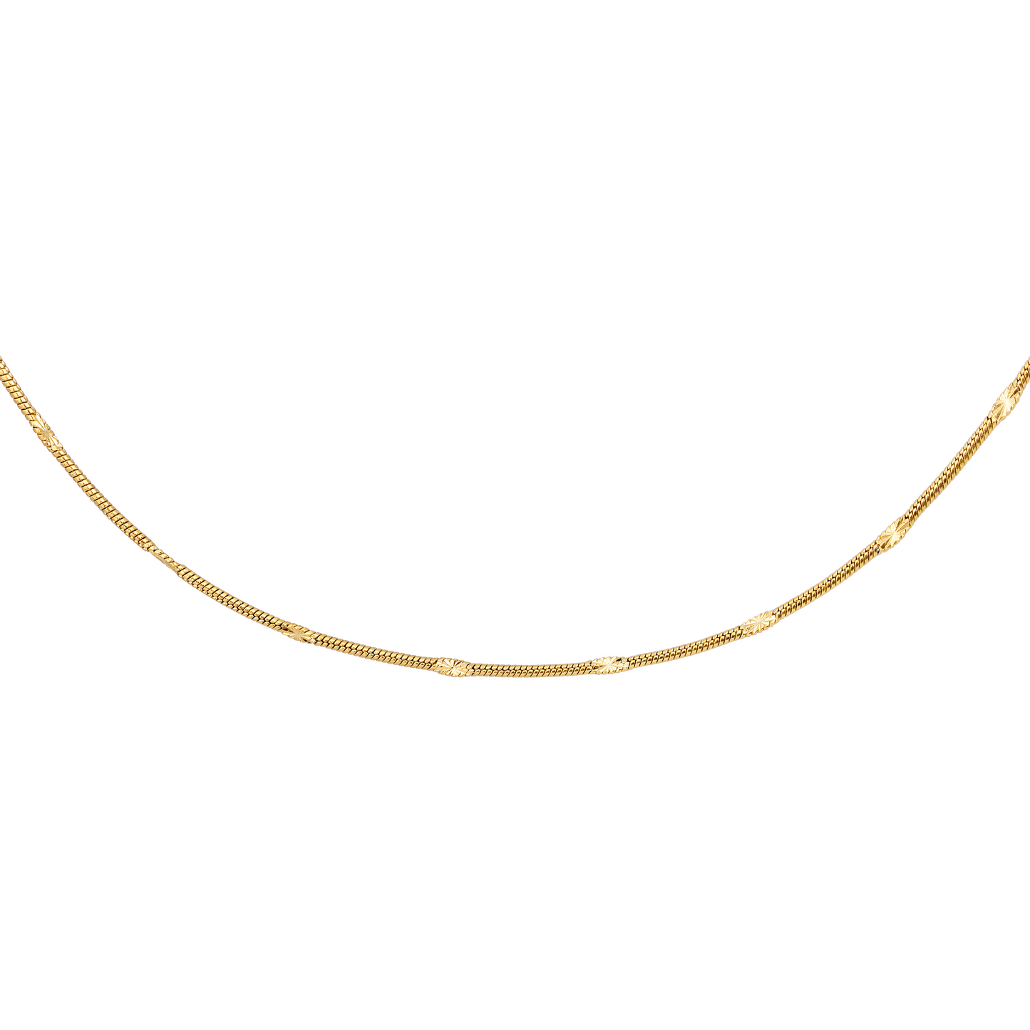 Sun Ray Collana Oro