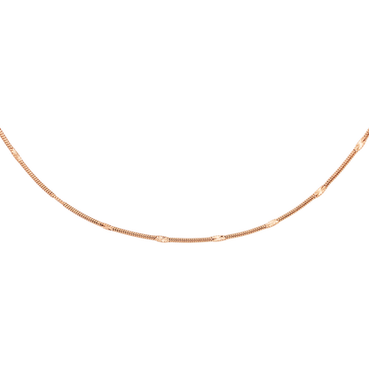 Sun Ray Collana Oro Rosa