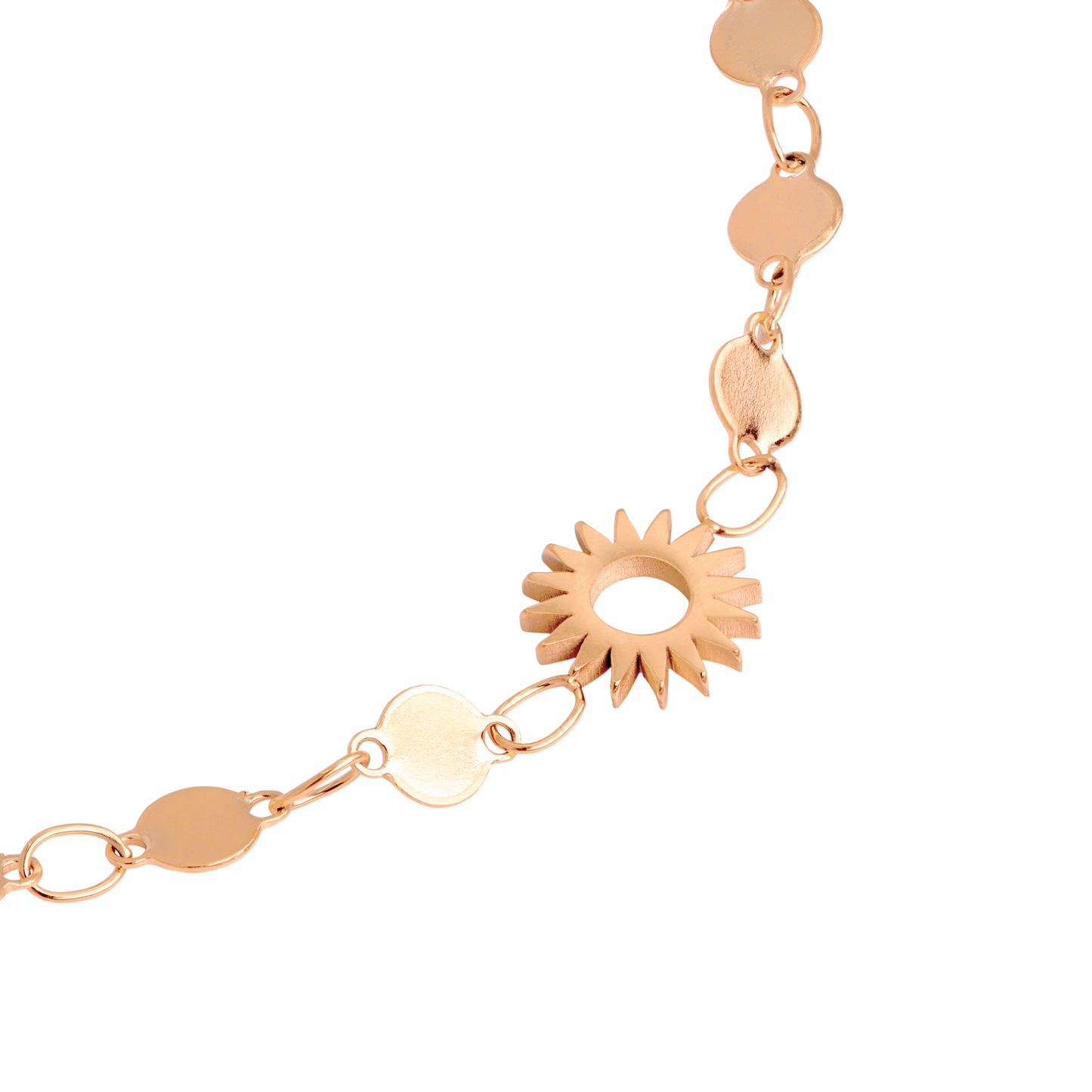 Sunny Side Up Cavigliera Oro Rosa