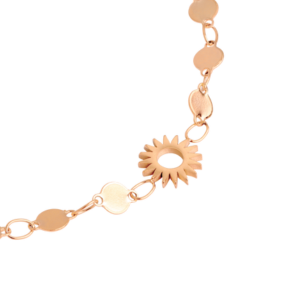 Sunny Side Up Cavigliera Oro Rosa