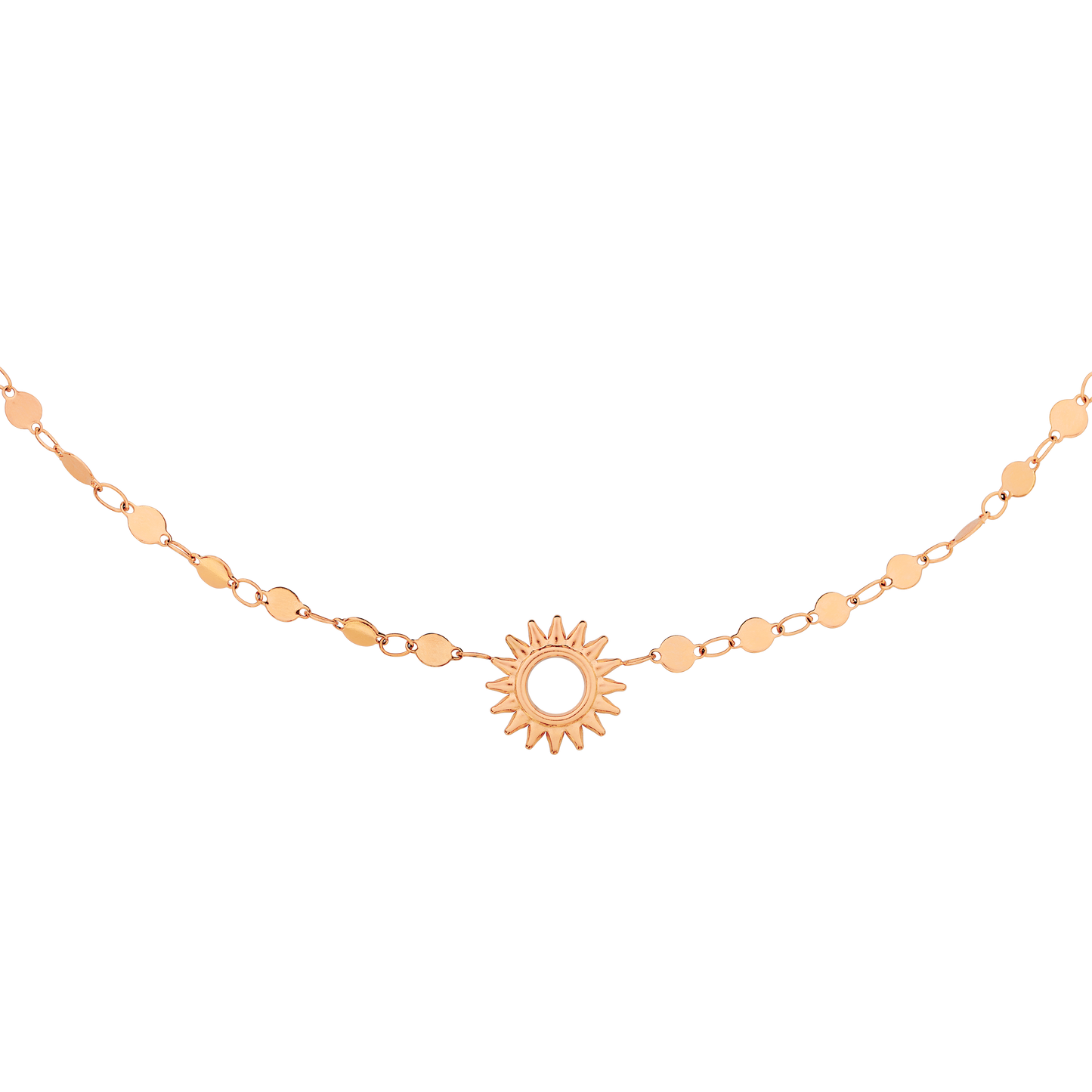 Sunny Side Up Collana Oro Rosa
