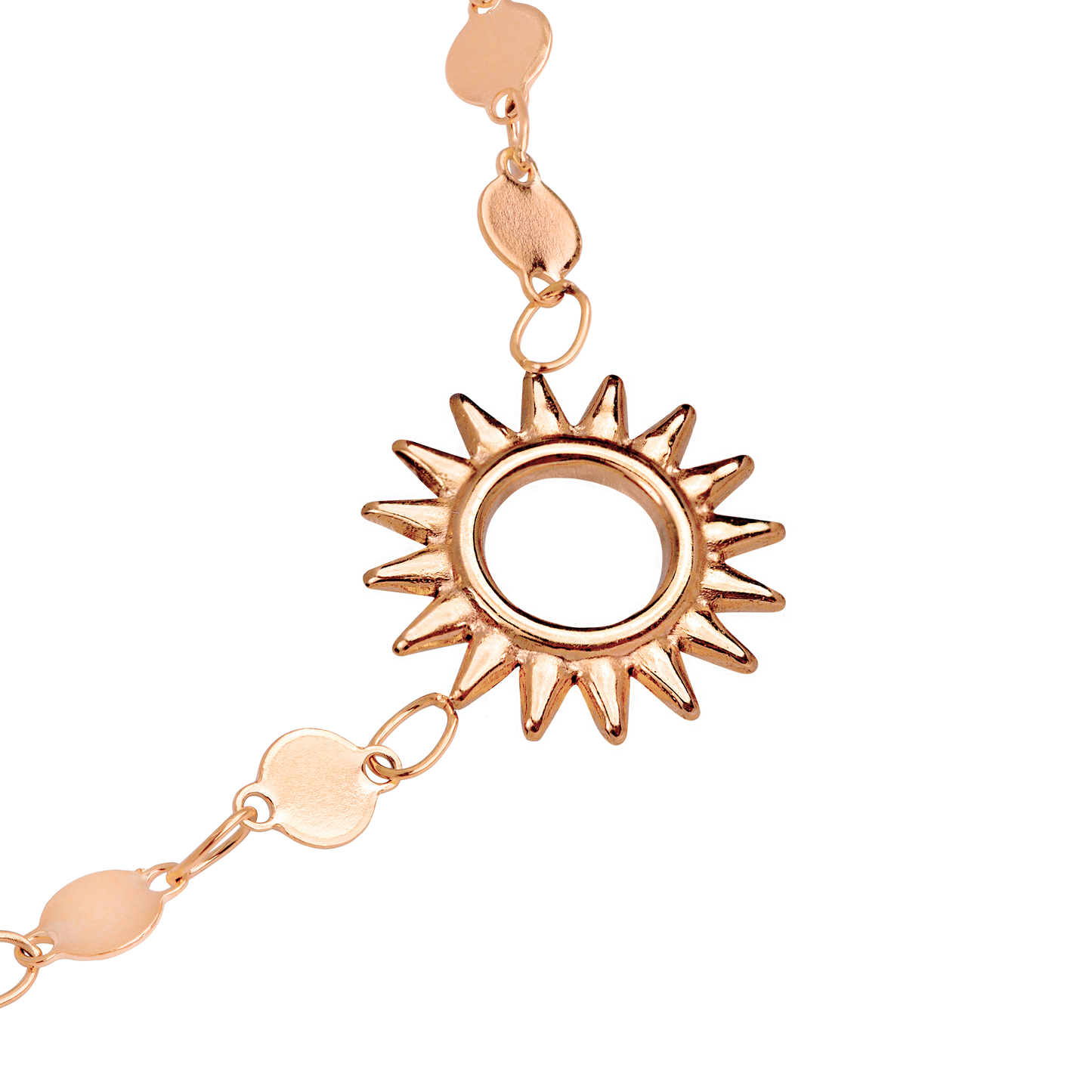 Sunny Side Up Collana Oro Rosa