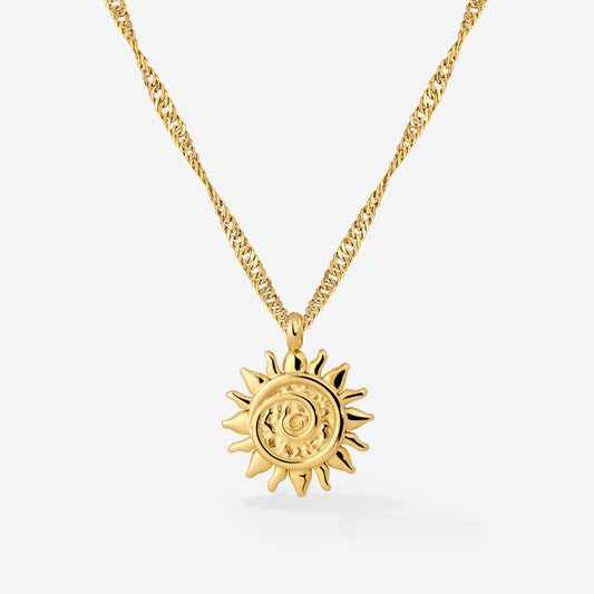 Sunny Swirl Collana Oro