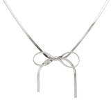 Sweet Bow Collana Argento