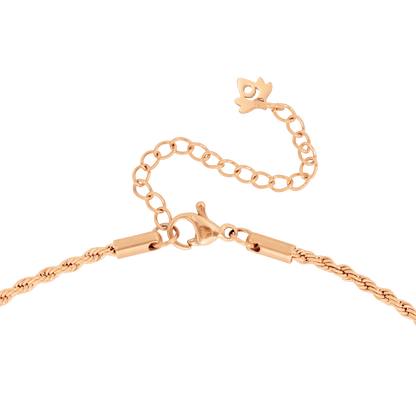 Sweet Swirl Collana Oro Rosa