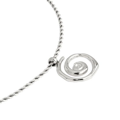 Sweet Swirl Collana Argento
