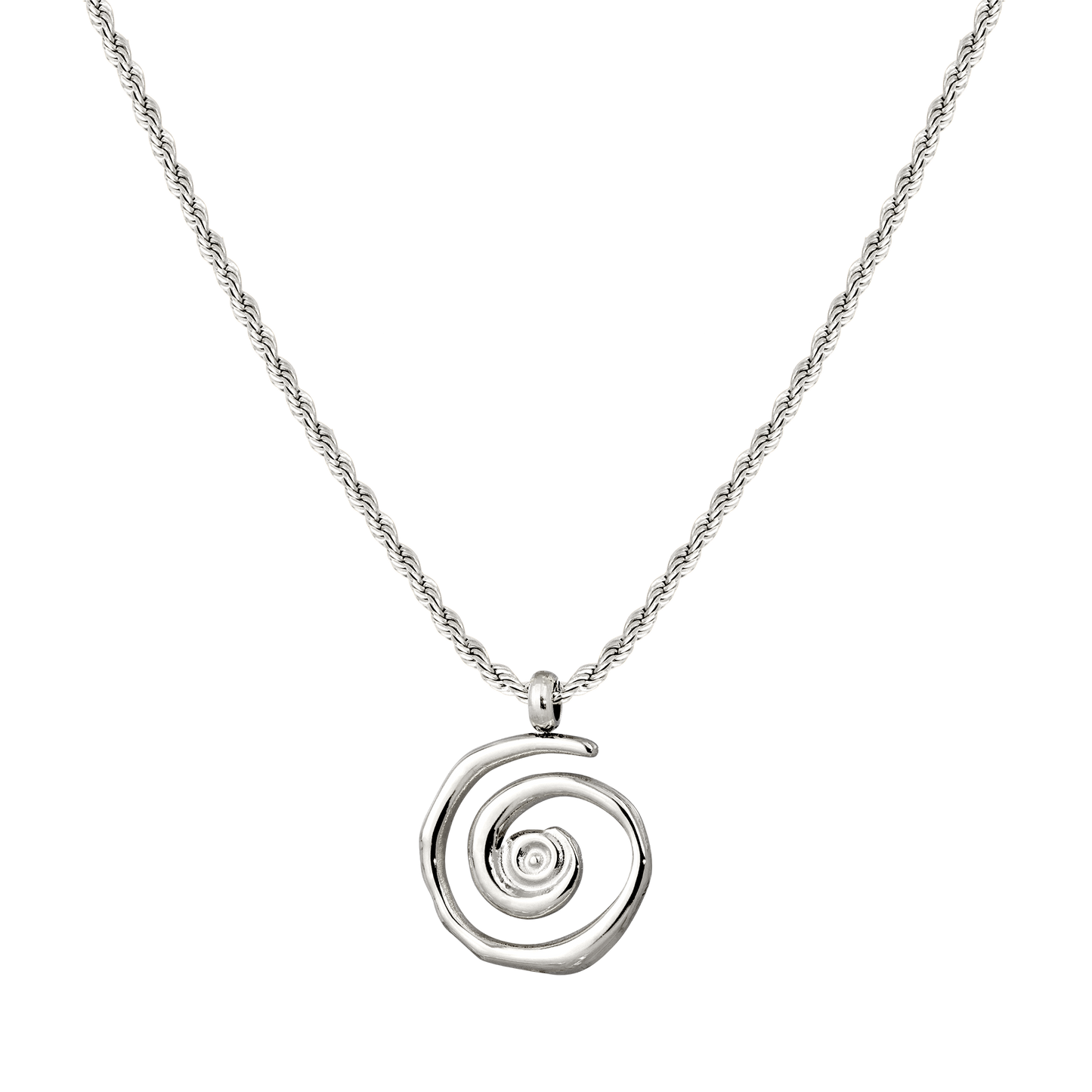 Sweet Swirl Collana Argento