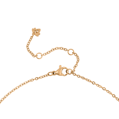 Swirl'n Choker Oro Rosa