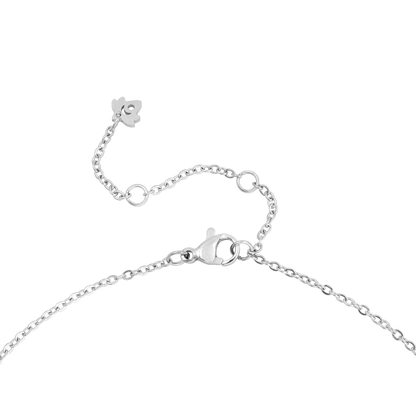 Swirl'n Choker Argento