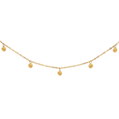 Swirl'n Choker Oro