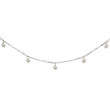 Swirl'n Choker Argento