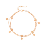 Swirl'n Double Bracciale Oro Rosa