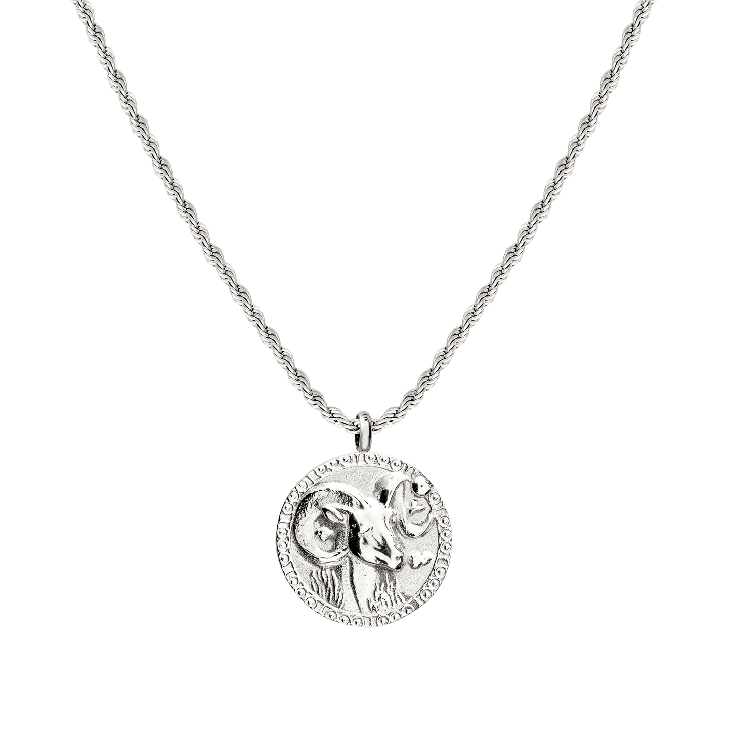 Zodiac Sign Collana Argento