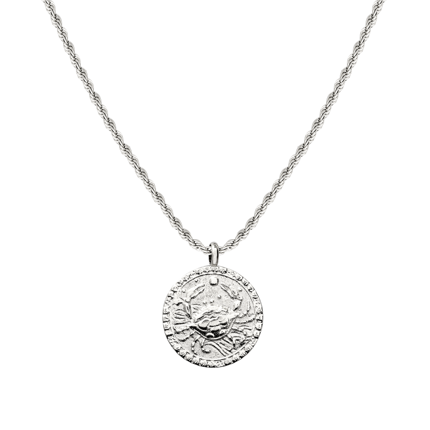 Zodiac Sign Collana Argento