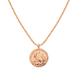 Zodiac Sign Collana Oro Rosa