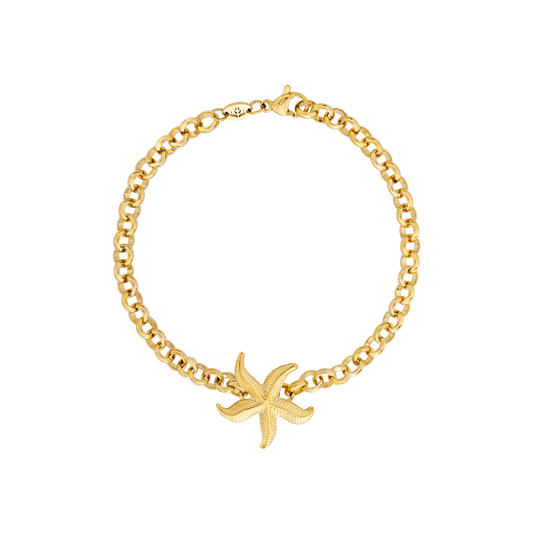 Chunky Starfish Bracciale Oro