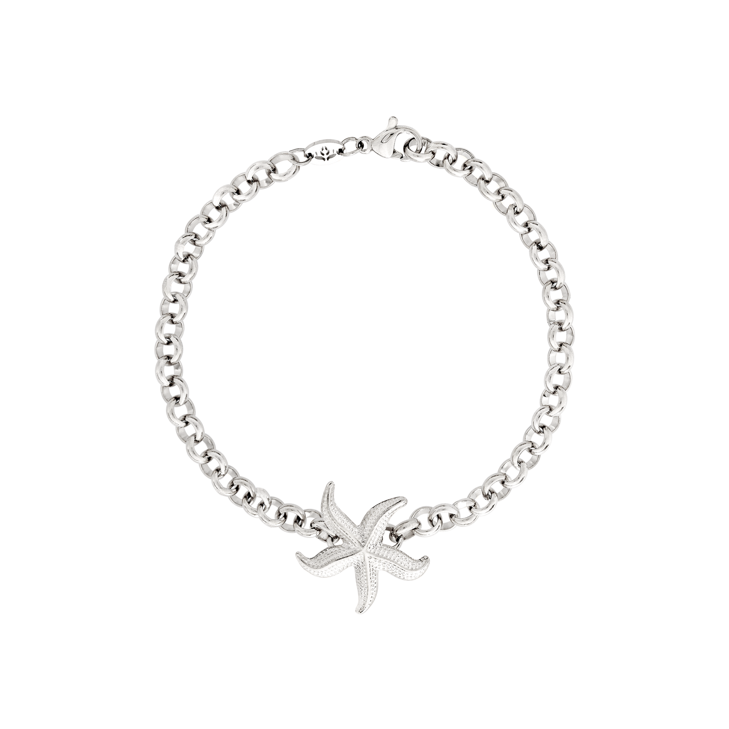 Chunky Starfish Bracciale Argento