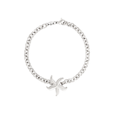 Chunky Starfish Bracciale Argento