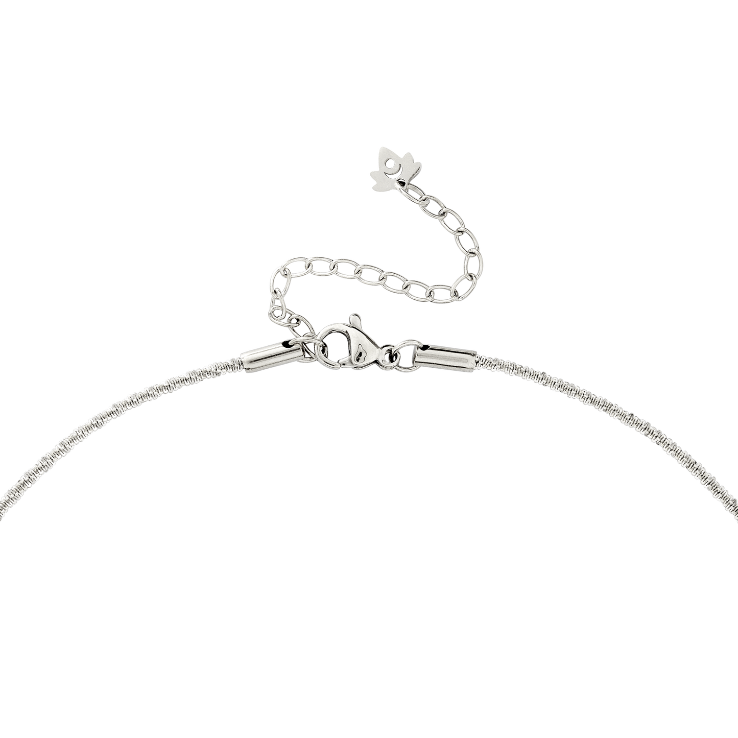 Criss Cross Chain Collana Argento