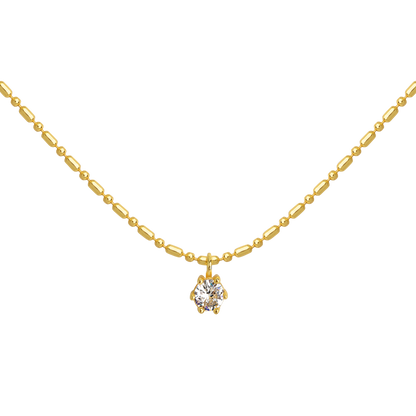 Delicate Sparkle Collana Oro