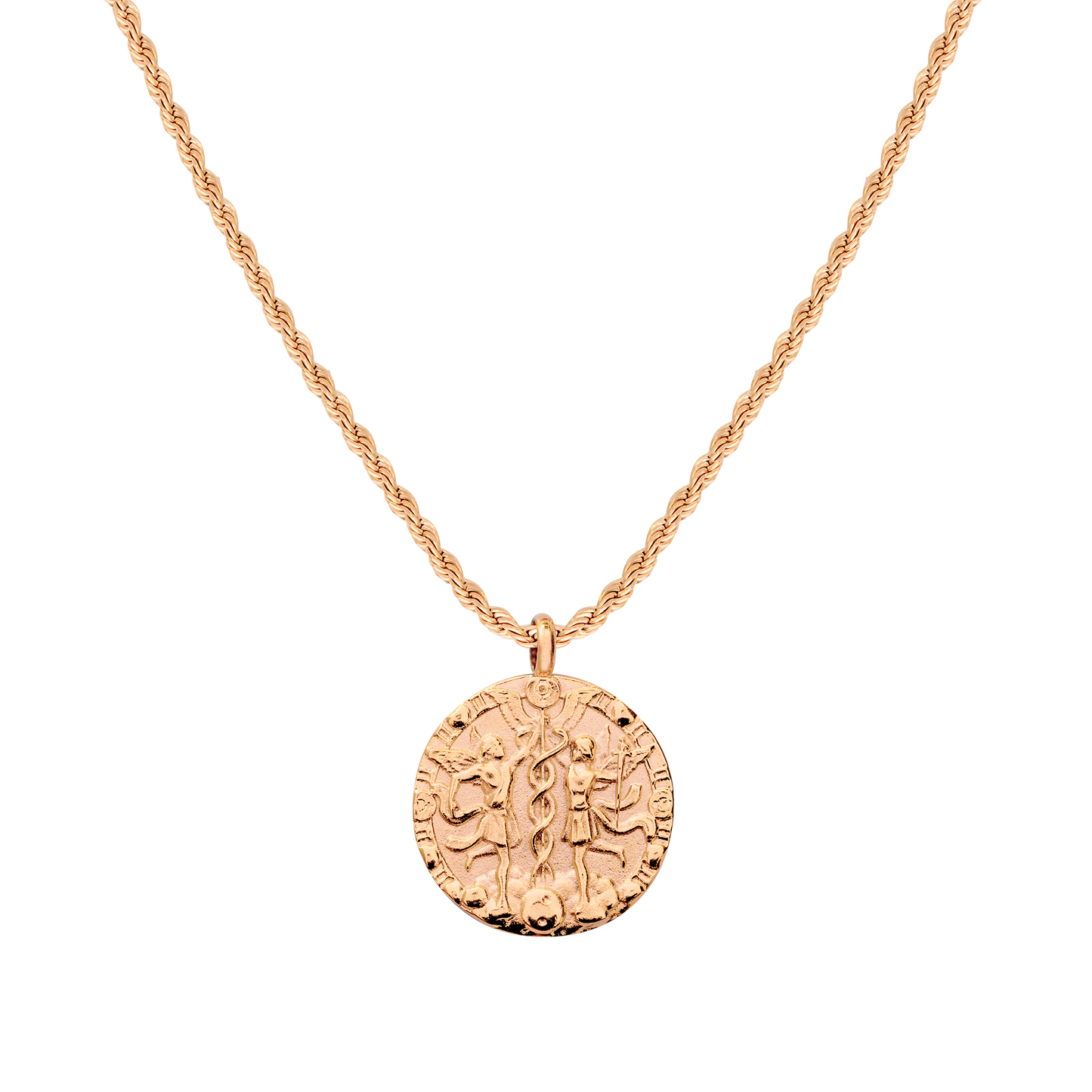 Zodiac Sign Collana Oro Rosa
