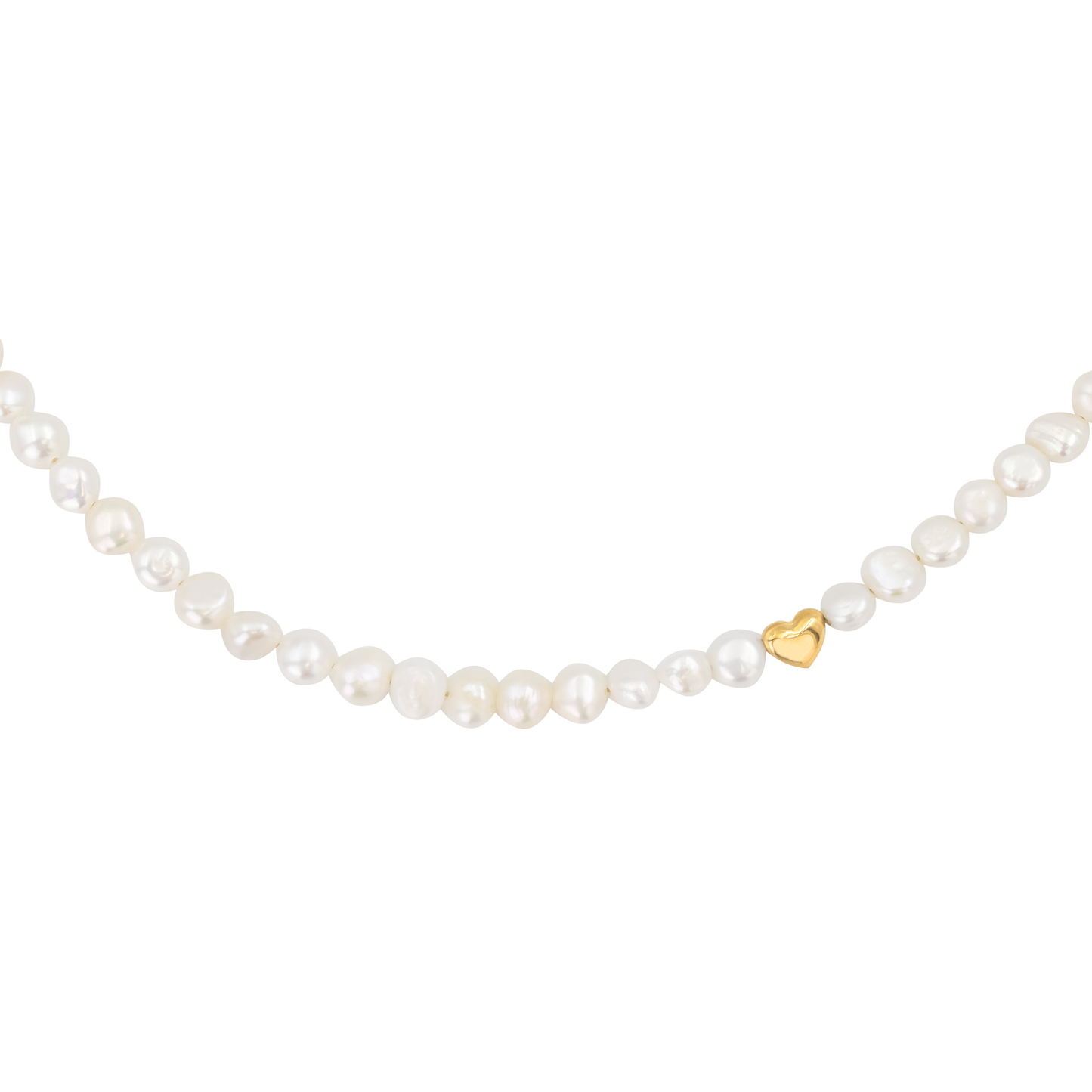 Retro Love Pearl Collana Oro