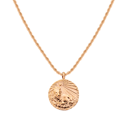 Zodiac Sign Collana Oro Rosa
